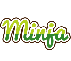 Minja golfing logo