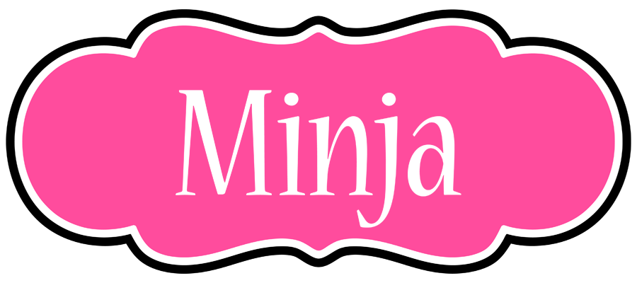 Minja invitation logo
