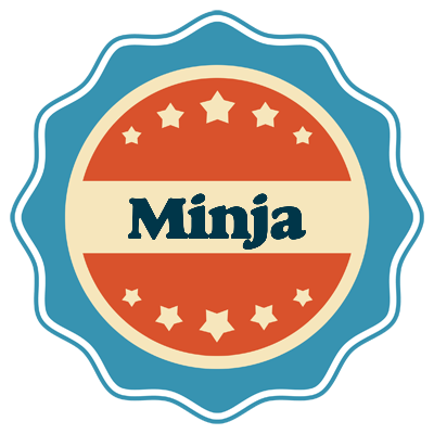 Minja labels logo