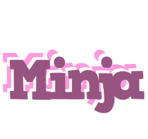 Minja relaxing logo