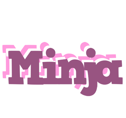 Minja relaxing logo