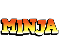 Minja sunset logo