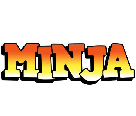 Minja sunset logo