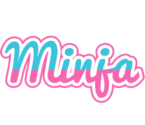 Minja woman logo
