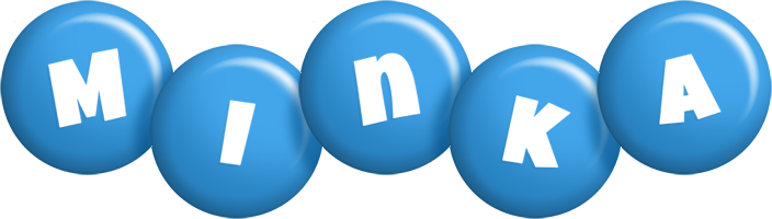 Minka candy-blue logo