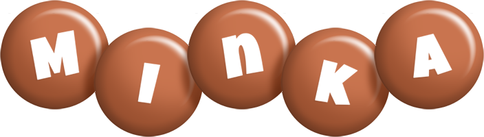 Minka candy-brown logo