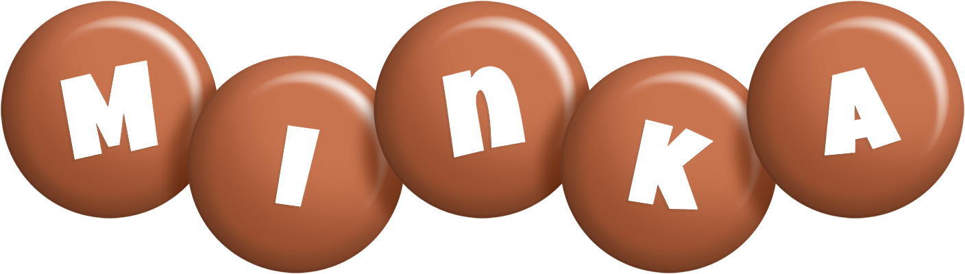 Minka candy-brown logo