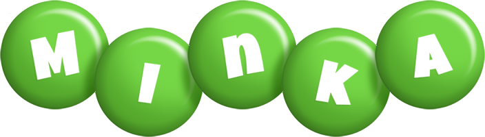 Minka candy-green logo