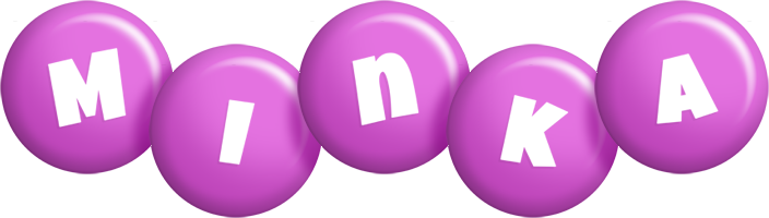 Minka candy-purple logo