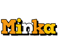 Minka cartoon logo