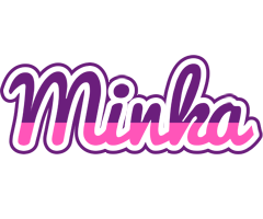 Minka cheerful logo
