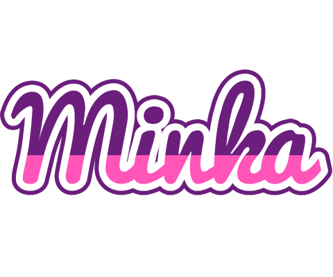 Minka cheerful logo