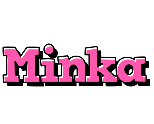 Minka girlish logo