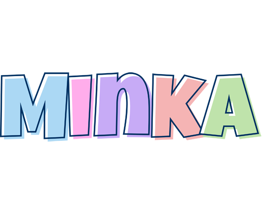 Minka pastel logo