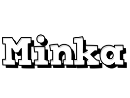 Minka snowing logo