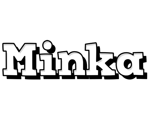 Minka snowing logo