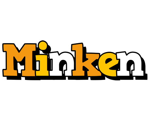 Minken cartoon logo