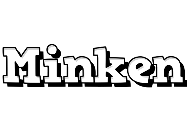 Minken snowing logo