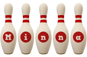 Minna bowling-pin logo