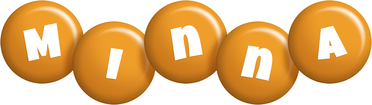 Minna candy-orange logo