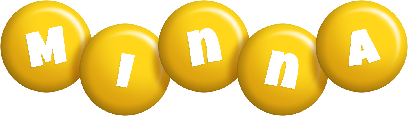 Minna candy-yellow logo