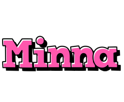 Minna girlish logo