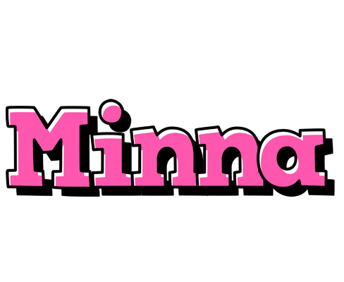 Minna girlish logo