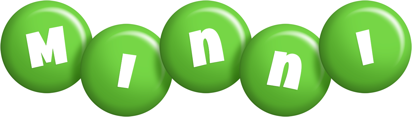 Minni candy-green logo