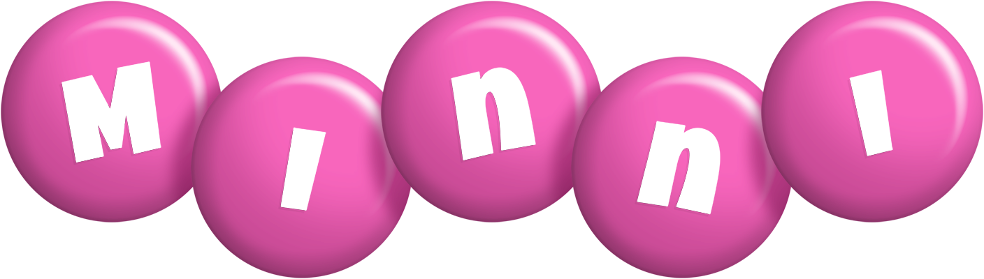 Minni candy-pink logo