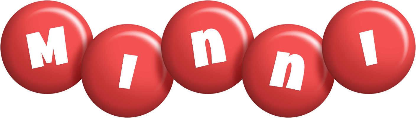 Minni candy-red logo