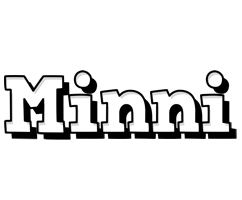 Minni snowing logo