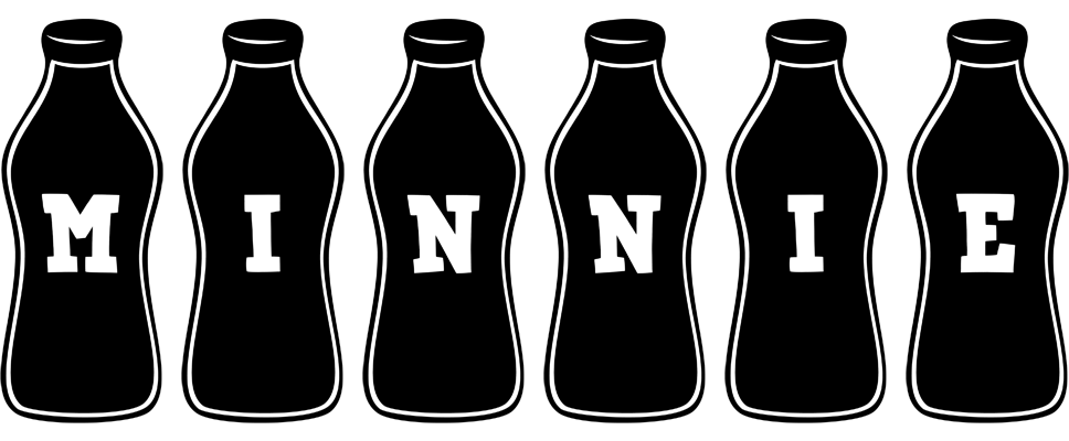 Minnie bottle logo