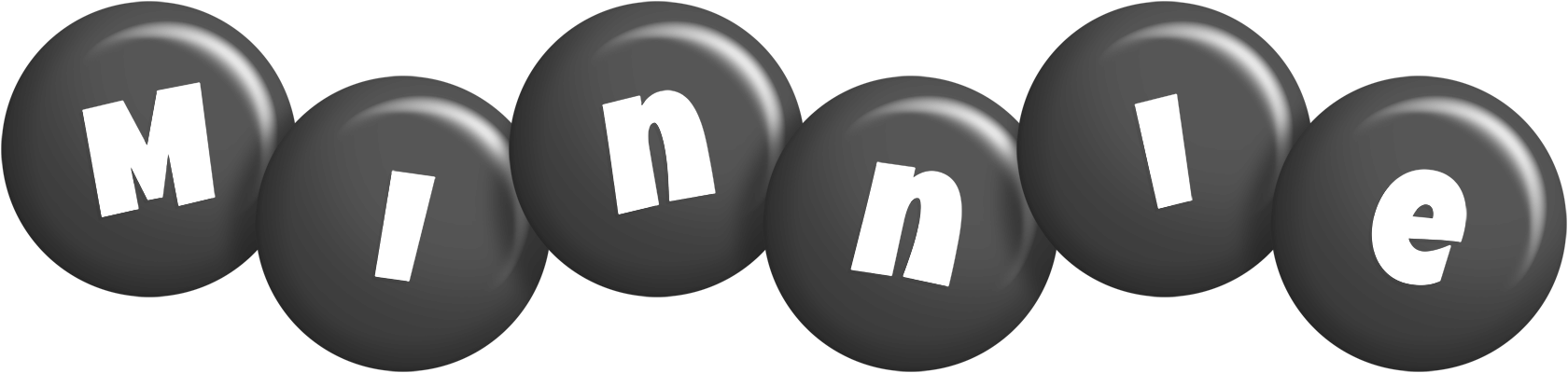 Minnie candy-black logo