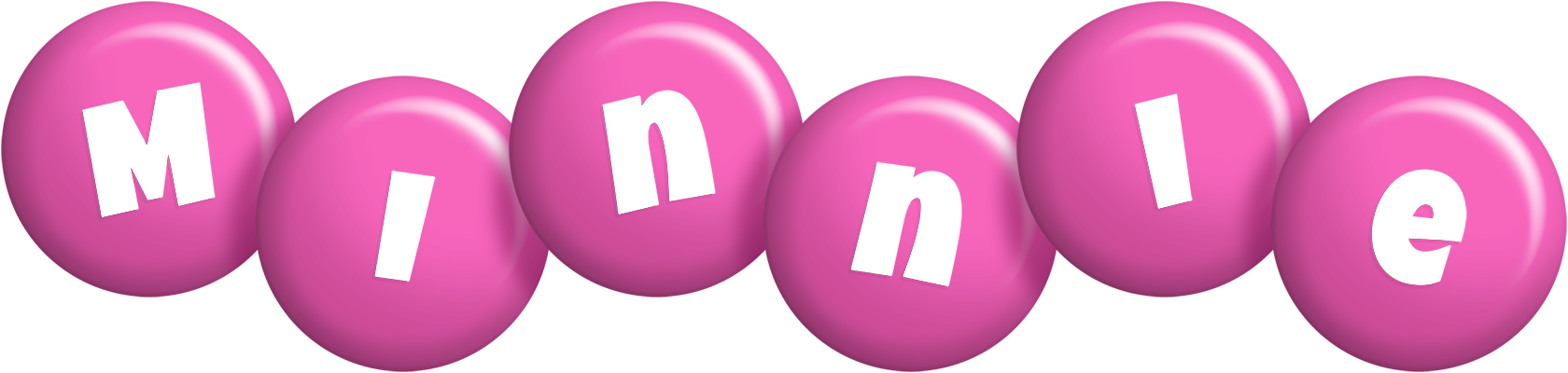 Minnie candy-pink logo
