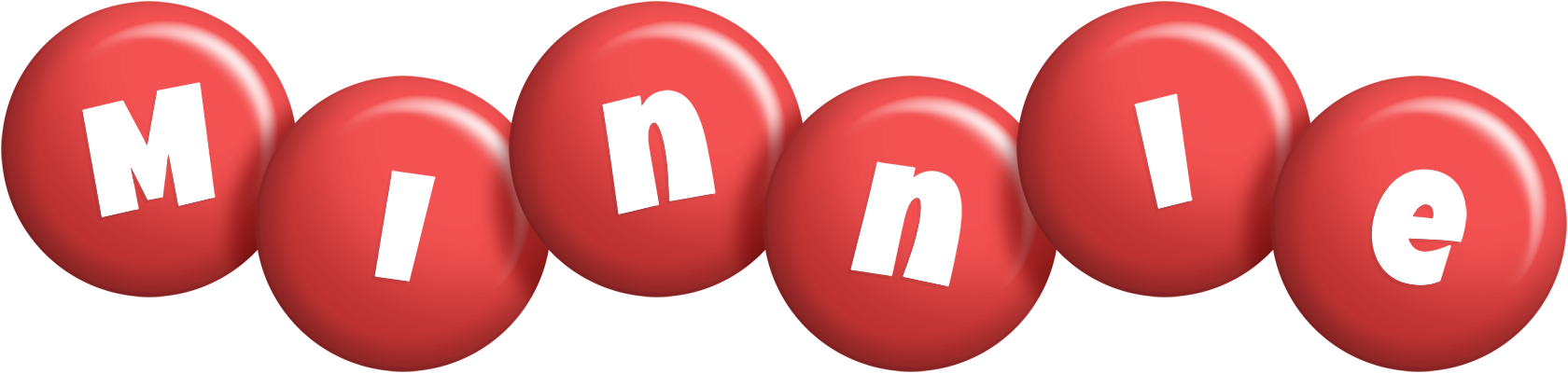 Minnie candy-red logo