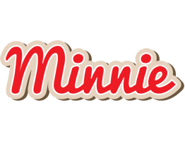 Minnie chocolate logo