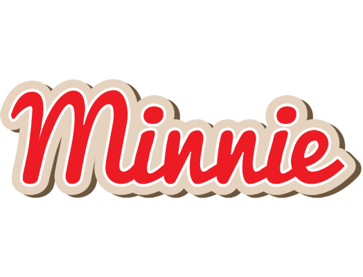 Minnie chocolate logo
