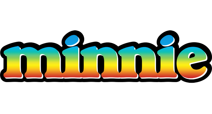 Minnie color logo