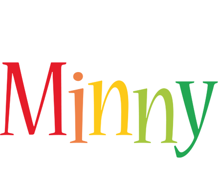 Minny birthday logo
