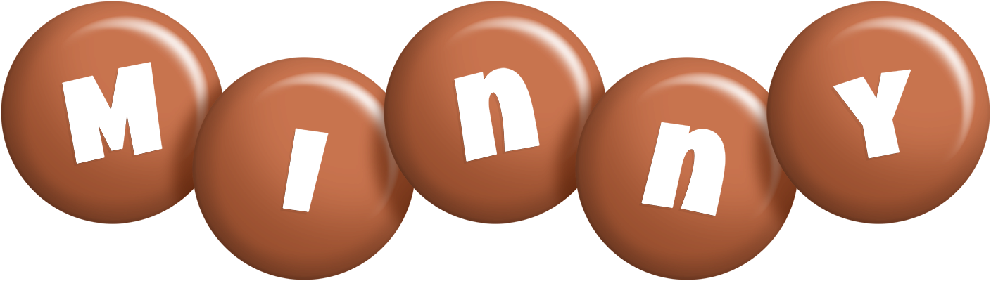 Minny candy-brown logo