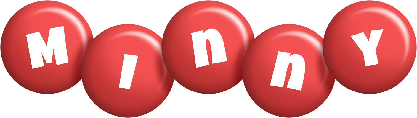 Minny candy-red logo