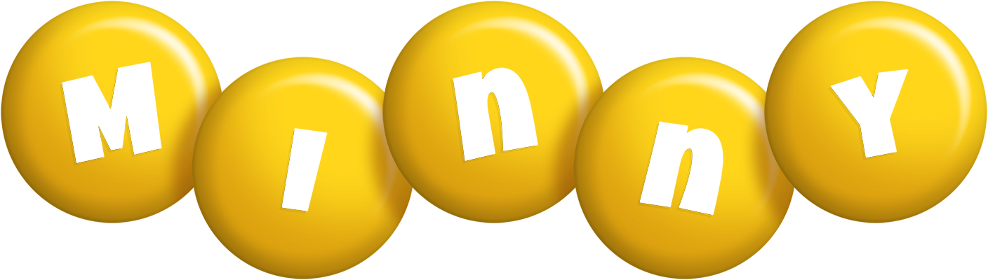 Minny candy-yellow logo