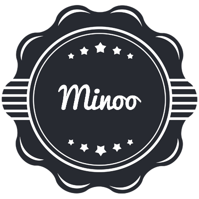 Minoo badge logo