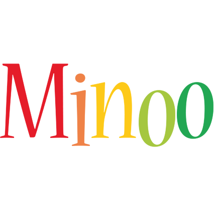Minoo birthday logo