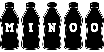 Minoo bottle logo