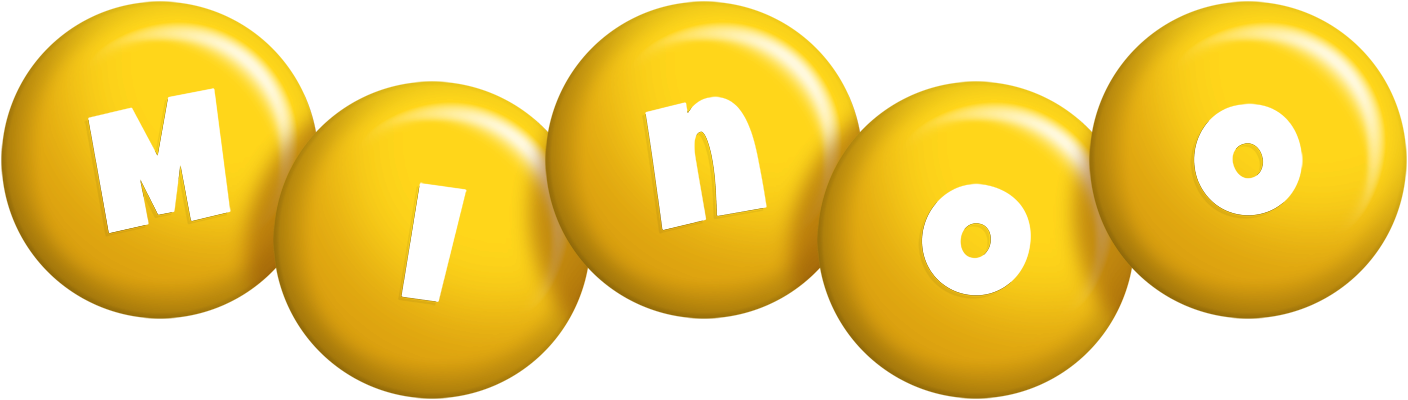Minoo candy-yellow logo