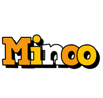 Minoo cartoon logo