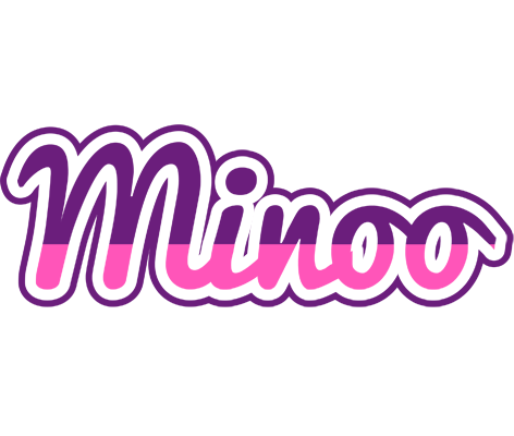 Minoo cheerful logo