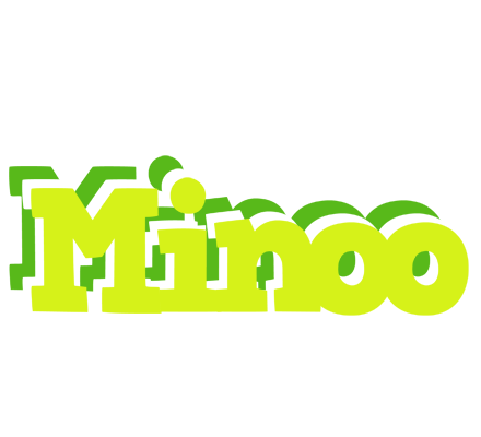 Minoo citrus logo