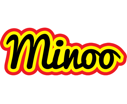 Minoo flaming logo